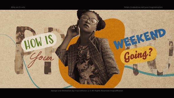 Videohive Collage Art Intro