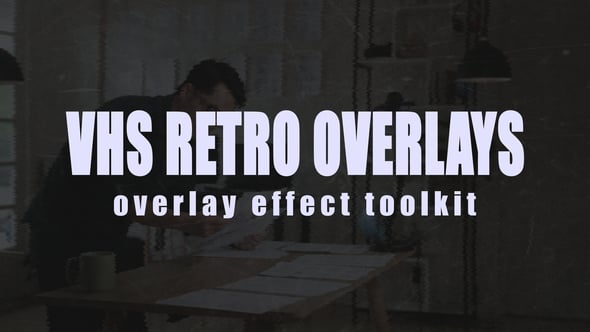 Videohive VHS Retro Film Frame Overlays