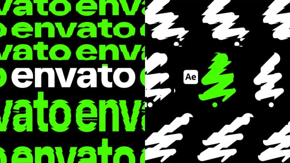 Videohive Kinetic Loop Logos