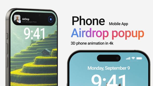 Videohive Airdrop popup