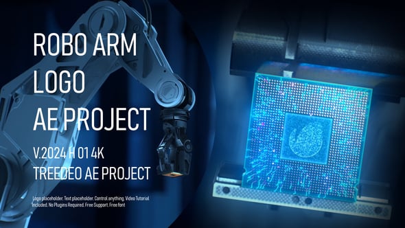 Videohive Robot Logo Reveal