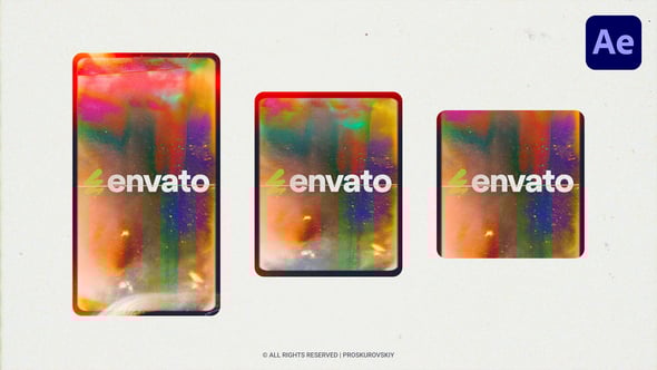 Videohive Vertical Film Reel Logo