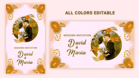 Videohive Wedding Invitation 54778462