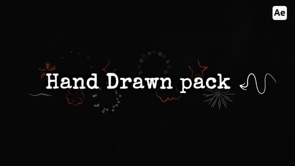 Videohive Hand Drawn Doodle Pack | AE