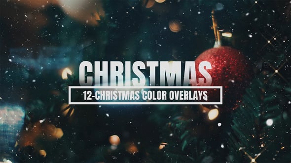 Videohive Christmas Color Luts And Overlays Pack