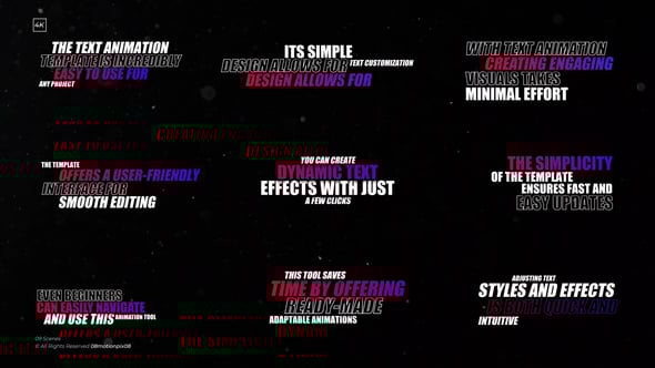 Videohive Typography Titles  AE 54777649