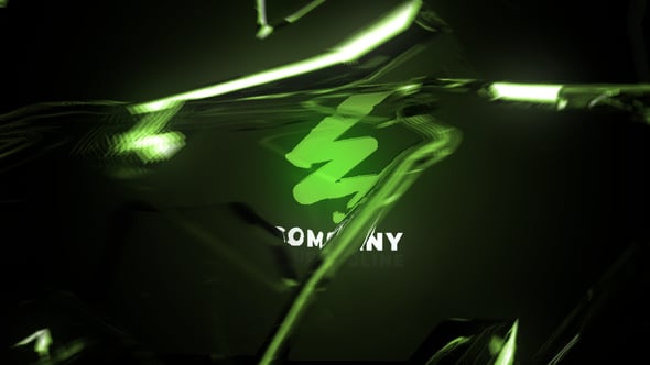 Videohive Glass shatter Logo 55209197
