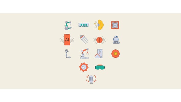 Videohive Artificial Icons vol. 2