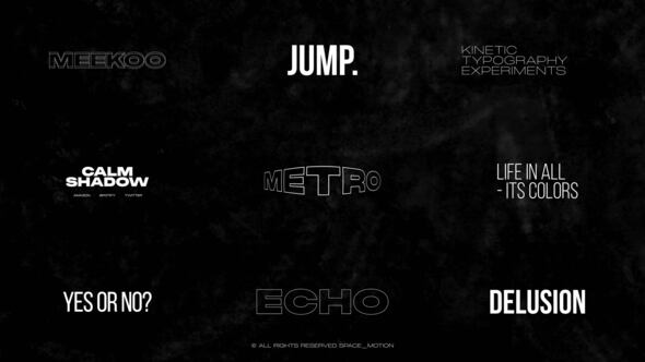 Videohive RGB Echo Titles _AE