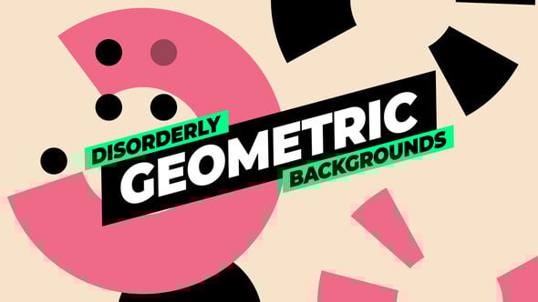Videohive Geometric Backgrounds 55328488