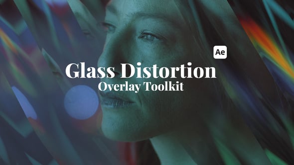 Videohive Glass Distortion Overlays