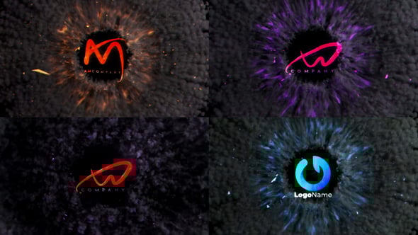 Videohive Fiery Explosion Unveil