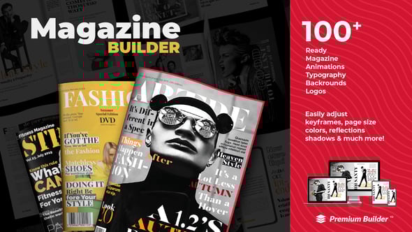 Videohive Magazine Promo Builder