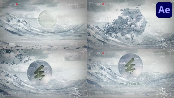 Videohive Epic Snow Show for After Effects