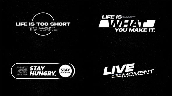Videohive Stylish Title Animation RGB