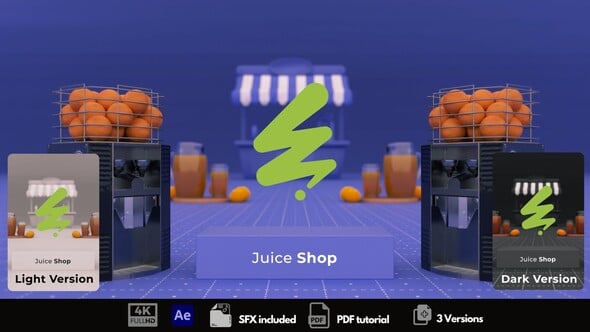 Videohive Juice Shop Opener