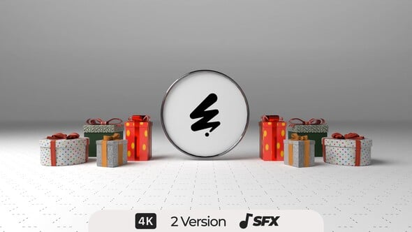 Videohive Gift Box Logo