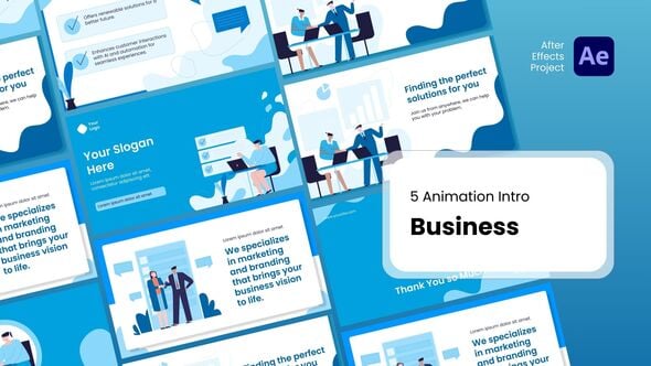Videohive Animations Explainer – Business After Effects Project Files Templates