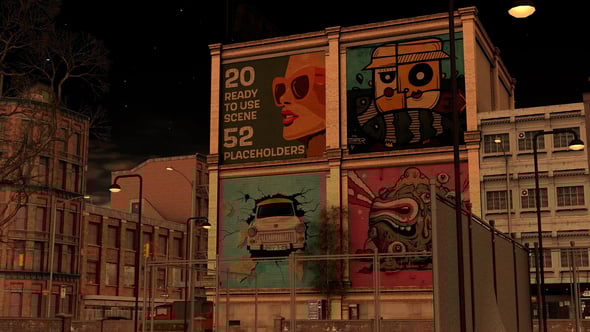 Videohive Street Art, Graffiti & Advertisement Mockups