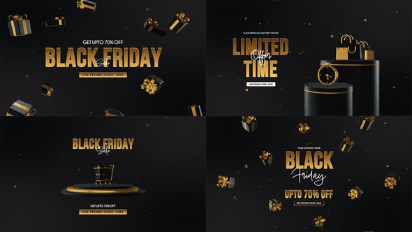 Videohive Black Friday Sale Pack