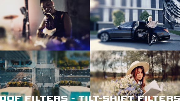 Videohive DOF Filters – Tilt-Shift Filters
