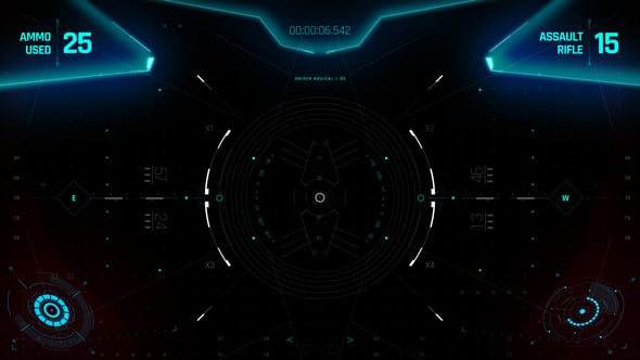 Videohive HUD UI Game Controller Screen 1