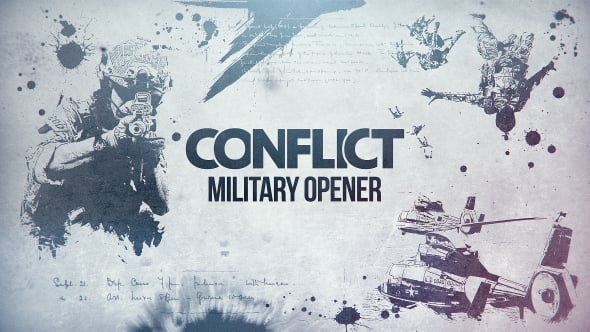 Videohive Military Opener // Conflict