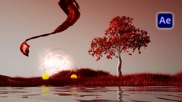 Videohive Surreal Landscape Logo