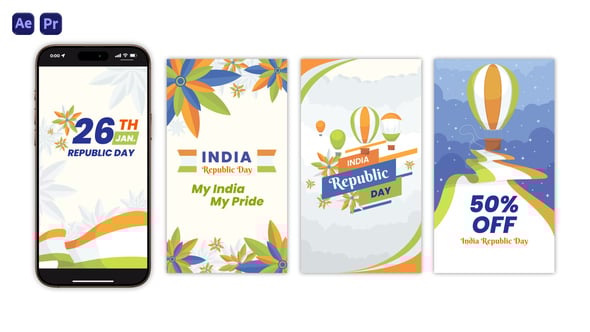 Videohive Indian Republic Day Instagram Story