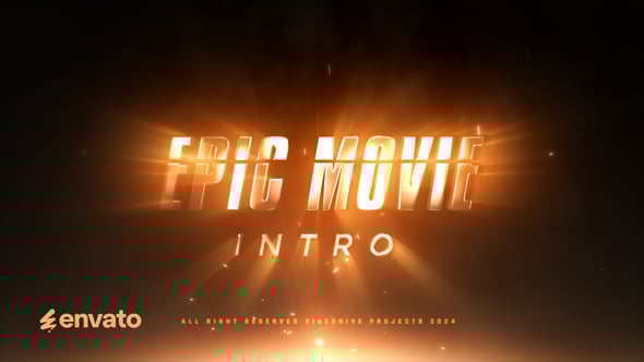 Videohive Epic Movie Intro 55683036