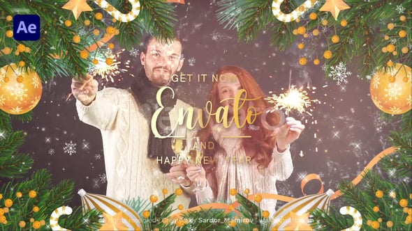 Videohive Merry Christmas Slideshow 2025 55755290