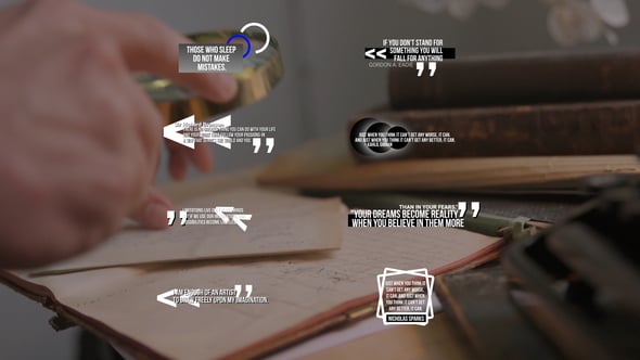 Videohive Quotes Titles | AE 55674566