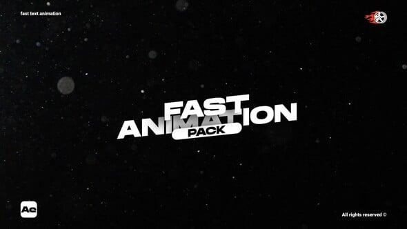 Videohive Fast Text Animation – ae 55123627