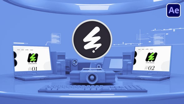 Videohive 3D Gadget Logo