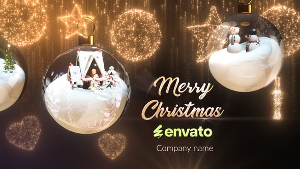 Videohive Merry Christmas And New Year