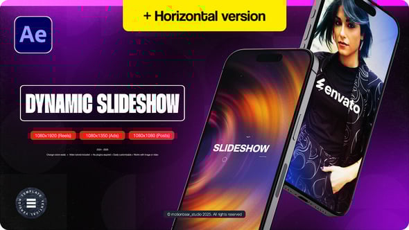 Videohive Vertical Dynamic Slideshow