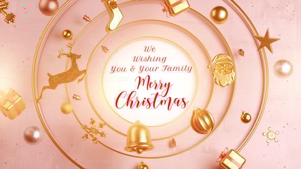 Videohive Christmas & New Year Greetings 55663574