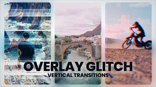 Videohive Glitch Transitions 55865204