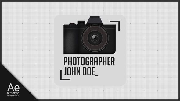 Videohive Photographer Logo 55857203