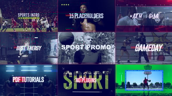 Videohive Sport Intro 55610838