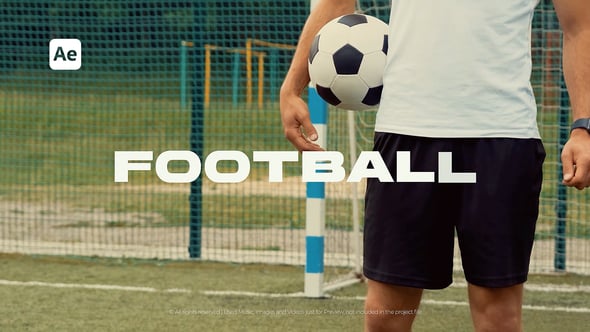 Videohive Football Sports Opener | Soccer Opener