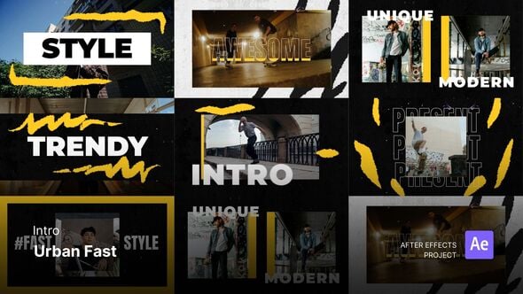 Videohive Intro/Opening – Urban Fast After Effects Project Files