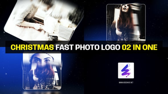 Videohive Christmas Fast Photo Logo