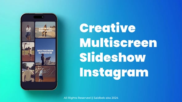 Videohive Multiscreen Instagram Slideshow 55677960