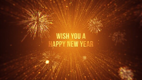 Videohive New Year Message