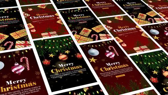 Videohive Merry Christmas Instagram Story 55835371
