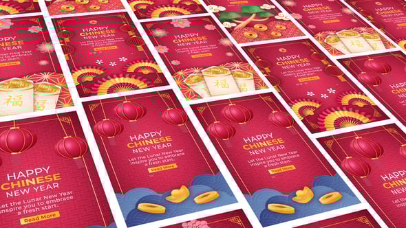 Videohive Chines New Years Instagram Story
