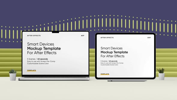 Videohive Smart Multi Device Screen Mockup Template