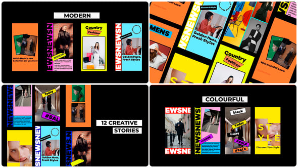 Videohive Fashion Sale Instagram Stories 56240541