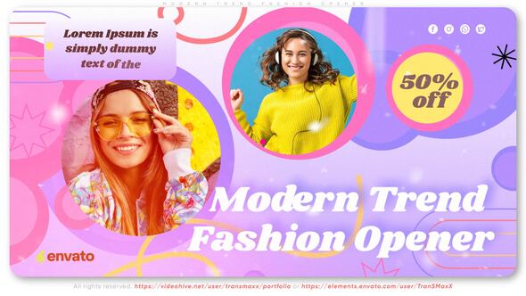 Videohive Modern Trend Fashion Opener